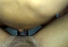 Fucking And Riding On A Slim Shaved Bitch