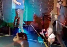 Latina big tits ass parade in usa