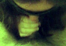 Blindfolded girlfriend gives blowjob to old friend