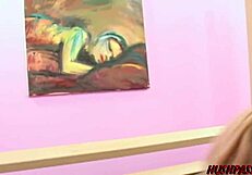 Malibu invites jersey into her private space for a casual visit