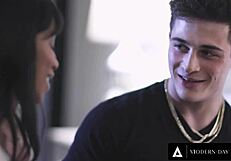 Frat boy tricked into wild party fuck