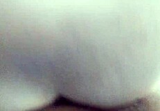 Enjoying an amateur fun hour with ebony friends