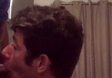 white boy eagerly sucking mexican cock in gay encounter