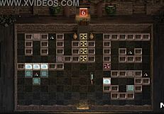 Milf unlocks quests in cave with creampie