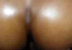 Giving backshots to this big booty bbw. Her fat ass bent over.