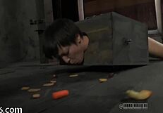 Hey, check out this sadomasochism fetish scene