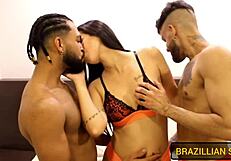 Couple With Big Tits Gets Creampie From Monster Cock