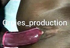 Recording a personal moment with my partner at home