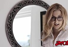 lovely blonde schoolgirl alexa grace drilled deep today