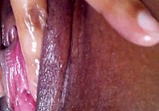 Can This Black Girl Squirt From Fingering Her Pussy?