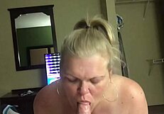 Jenna Jaymes Performs Deepthroat Blowjob on Big Cock in Hotel