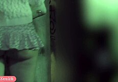 jeny smith is flashing her pussy with a mini skirt in public, so naughty