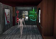 in the fallout 4 masturbation room, i indulge in personal pleasure with the machine