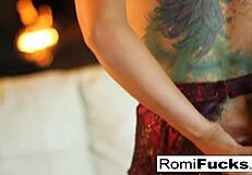 Smoking Beauty Romi Masturbates Her Wet Pussy Intensely!