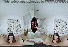 Vrlatina Sexy Big Tit Italian Goddess Fucks Intensely In Vr