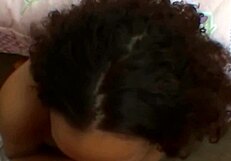 Young brunette girls engage in oral activities