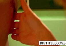 artsy fun with katie and alison licking each other's pussies?