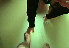 Amateur asian teen by window