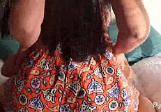 Latina Prostitute Rides Hard for Creampie Finish