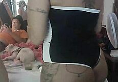 party in bed with big ass melissa devassa and paty bumbum