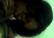 Petite girl delivers intense oral sex treat passionately with petite body