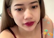 this sexy girl on bigo live is really turning up the heat