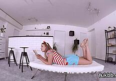 spicy teenie gets her slit licked and pounded hard in pov action