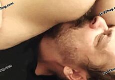 College jock’s buddy gets licked by gay pig sex slave in part 2
