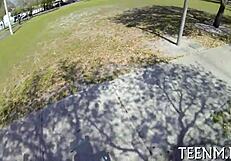 In This Contest, Scarlett Sawyer Gets Her Mouth Filled With Rough Cum