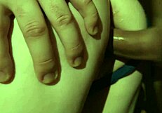 Intense close-up fucking plump wet pussy