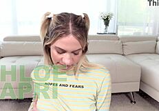 khloe kapri takes big cock pov anal, deepthroat, facefuck, all the way down with cum swallow