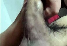 se tragó la leche, le duele el culo, pero mamó el culo toda la noche