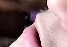 se tragó la leche, le duele el culo, pero mamó el culo toda la noche