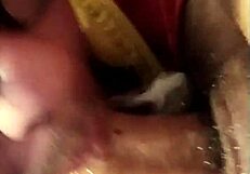 se tragó la leche, le duele el culo, pero mamó el culo toda la noche