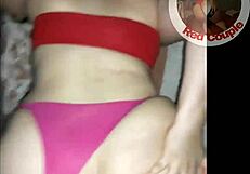 Wife With Big Ass Feels Intense Pleasure Bending Over For Doggystyle Fucking