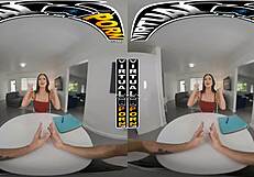 Wow! French Anal Lesson with Cassie Del Isla in VR