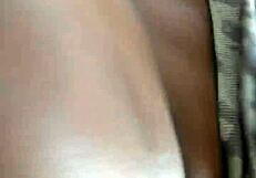 Watch this ebony babe get her big ass pounded doggystyle