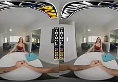 Wow! French Anal Lesson with Cassie Del Isla in VR