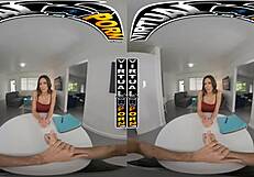Wow! French Anal Lesson with Cassie Del Isla in VR