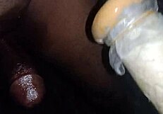 Indain boy fucks with some toys