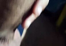 Amateur Strokes Cock While Teasing