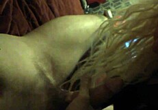 Tiny blonde enjoys relaxing day