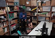 Rebel Thief Misbehaves with Guard to Get Free