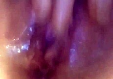 The mature woman reaches orgasm while masturbating and thinking of me