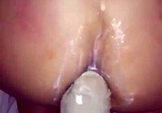 Friend Learns To Fist And Shoves Hand Into Blonde's Ass