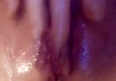 The mature woman reaches orgasm while masturbating and thinking of me