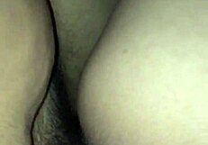 slow motion pov pounding with tight grip