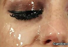 Flirty Babe's Cumshot Surprise