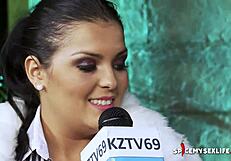 domme fucks reporter in hot threesome fantasy