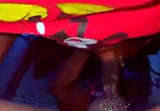 Is This Throatpie Gone Wrong With Ebony?